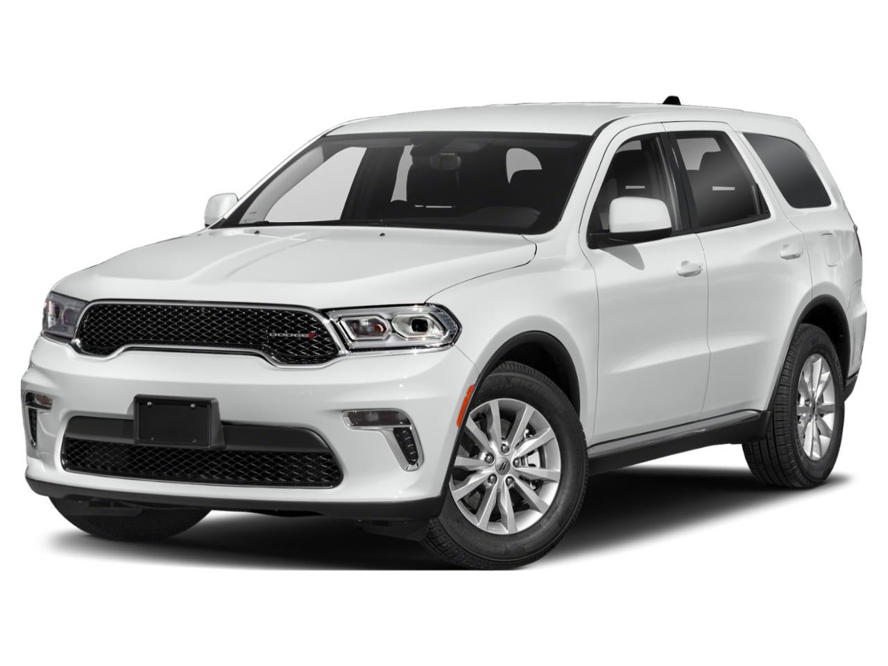 2023 Dodge Durango SXT RWD in White Knuckle Clearcoat — front three-quarter view